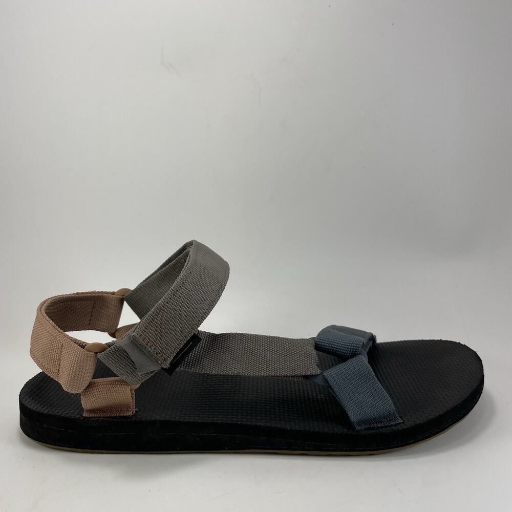 Teva Original Universal Sandals Gray Tan Mens US 11 Sport Outdoor Strappy
